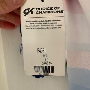 GK leotard New with tags.  Adult Small.